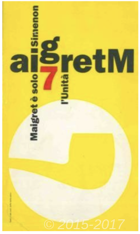 Copertina di Maigret è solo 